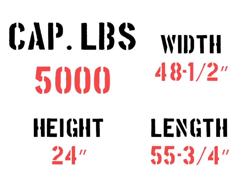 3/4 Cubic Yard Low Profile